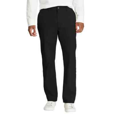 lot 7700 image: Eddie Bauer Mens Canvas Utility Stretch Pants, Black 40x30