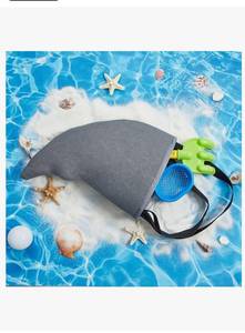 lot 4970 image: Lewtemi 6 Pcs Shark Fin Costume Gray Cute Easy to Wear Shark Accessories Costume Props for Adults Cosplay Supplies