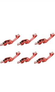 lot 4971 image: Master Lock 493B Grip Tight Circuit Breaker Lockout (6-Pack)