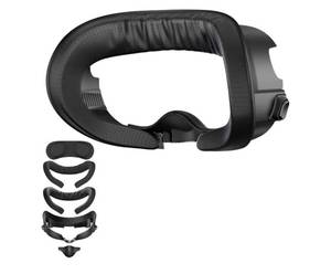 lot 4975 image: APEXINNO Adjustable Facial Interface for Meta Quest 3 Accessories,Face Cover with Breathable Foam Pads, Light-Blocking Nose Pad,Includes Two Face CushionsIce Silk & PU (Not Compatible with Quest 3S)100 bought in past month