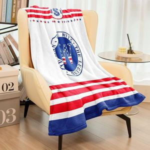 lot 4926 image: RipGlim Initial W Blanket for Men, Fathers Birthday Gifts for Dad, Monogrammed USA Flag Blanket for Husband, The Man The Myth The Legend Gift Ideas for GrandpaUncleBrotherBoyfriend 60x 50