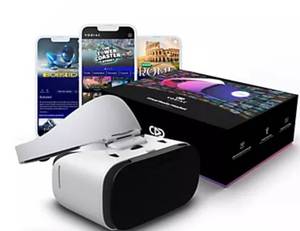 lot 4987 image: Vodiac VR Headset for Smart Phone with 75 Experiences