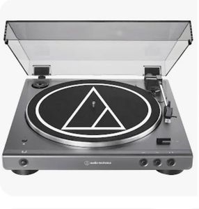 lot 4852 image: Audio-technica At-lpgo-bt Fully Automatic Wireless Bluetooth Belt-Drive Turntable with Dust Cover