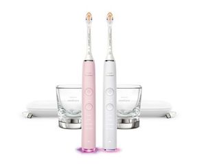 lot 4859 image: Philips HX990485 electric toothbrush Adult Sonic toothbrush Pink, White