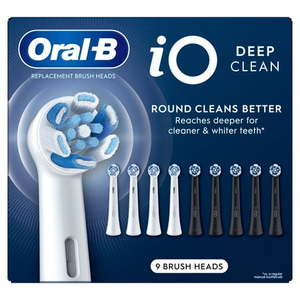 lot 4871 image: Oral-B iO Replacement Brush Heads  Deep Clean 17 COUNT