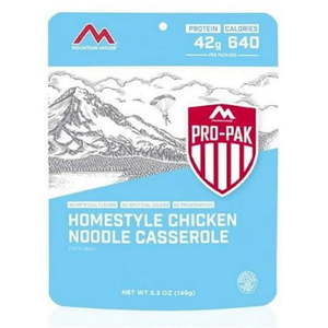 lot 4879 image: Mountain House Pro-Pak Homestyle Chicken Noodle Casserole 5.3 oz 32054