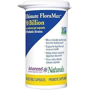 lot 4899 image: Advanced Naturals Ultimate Flora Max 50 Billion Probiotic Supplement