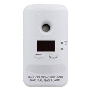 lot 4909 image: USI Digital Plug In Natural Gas and Carbon Monoxide Alarm