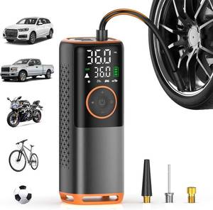 lot 4993 image: STARWARE Tire Inflatable Balls, and Bicycles PORTABLE AIR COMPRESSOR