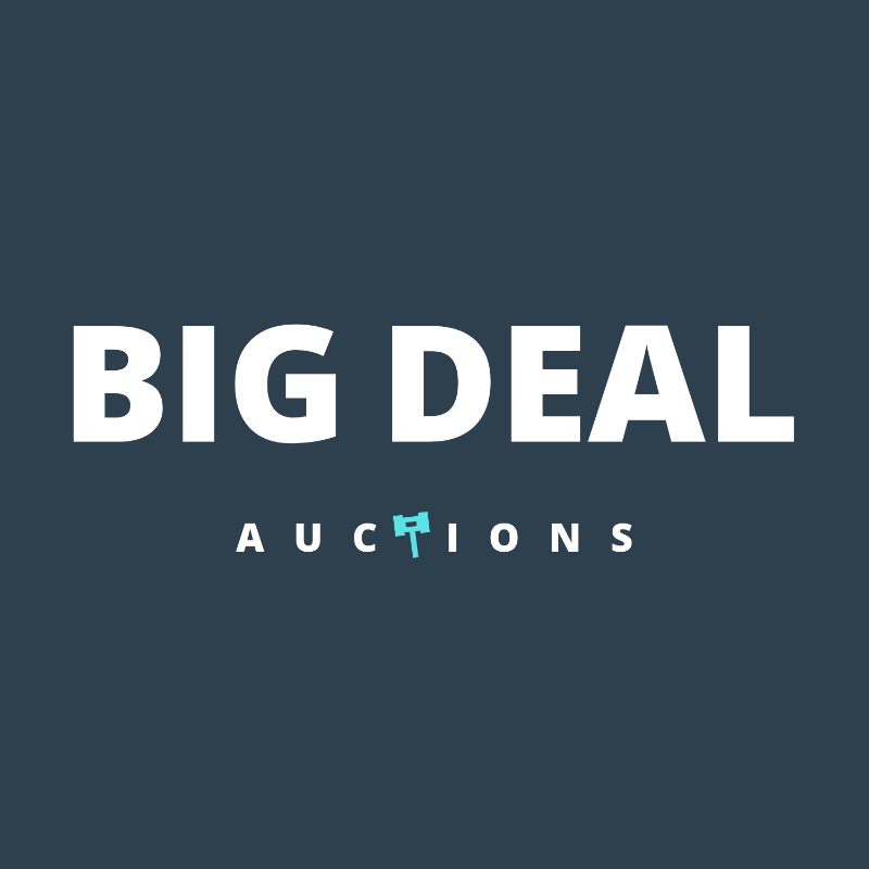 lot 00001 image: Welcome to Big Deal Auctions TUESDAY - THURSDAY Pick Up