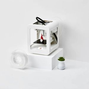 lot 1131 image: Toybox Alpha Two 3D Kid-Friendly Printer and Coconut Printer Food Starter Bundle