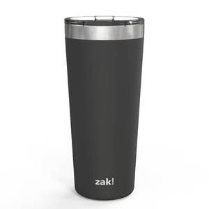 lot 1140 image: Zak Designs Latah 20 ounce Insulated Tumbler, Ebony