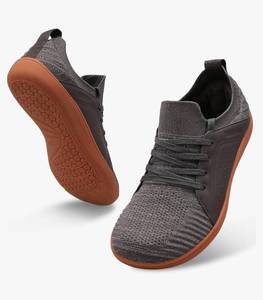 lot 1166 image: relxfeet Mens Barefoot Shoes Minimalist Cross-Trainer Shoes Wide Toe Walking Shoes Zero Drop Sole Trail Running Sneakers