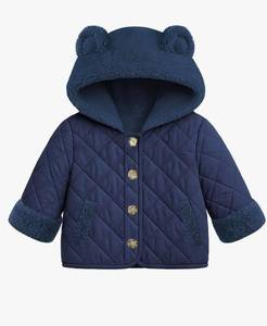 lot 1169 image: Baby Girl Winter Jackets Coat 6M-3Y Toddler Light Button-up Outwear with Hooded
