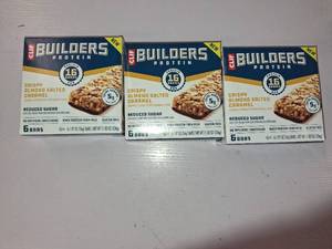 lot 1172 image: KHRM02500372 11.82 oz Almond Salted Caramel Protein Crisp Bar 3 boxes 18 bars 3232026