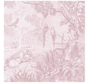 lot 1036 image: LOT OF 9 - Dimoon 17.3 X 78.7 Peel and Stick Wallpaper Pink White Modern Forest Floral Wallpaper Renter Friendly Waterproof Removable Self Adhesive Wall Paper Bedroom Livingroom Cabinets Vinyl