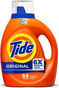 lot 1336 image: Tide Liquid Laundry Detergent Original Scent