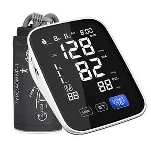 lot 1300 image: Rgdood Automatic Upper Arm Blood Pressure Monitor, Dual User 2x90 Memories Digital Blood Pressure Machine with (8.5-16.5) Cuff Size, BP Monitor with 4AAA Batteries & DC Cable