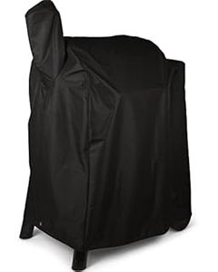 lot 1397 image: Perch Grillman Smoker Cover, Black, 49x41x22 inches