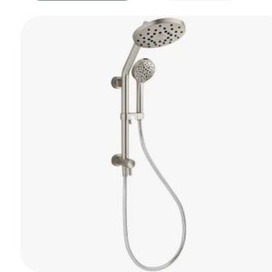 lot 1250 image: Kohler HydroRail 3-in-1 Multifunction Showerhead and Column Kit
