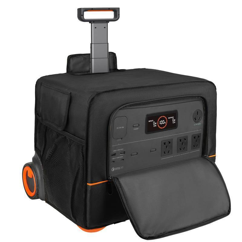 lot 4075 image: Upgraded Generator Dust Cover Compatible with Jackery Solar Generator 2000 Plus 400WJackery Explorer Kit 4000 Plus3000 PRO 400W, Water Resistant Protective Cover for Solar Generator Accessories