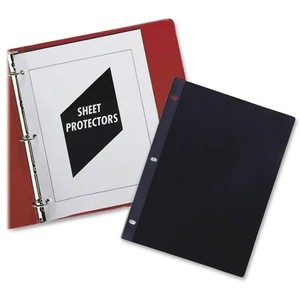 lot 1449 image: C-Line Products Traditional Polypropylene Sheet Protectors, 50 per Box