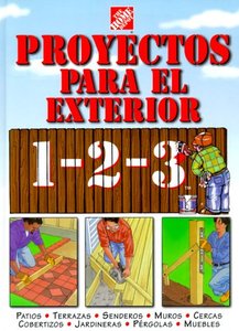 lot 1454 image: Proyectos para exteriores 1-2-3 patios, terrazas, senderos, muros, cercas, cobertizos, jardineras, p rgolas, muebles