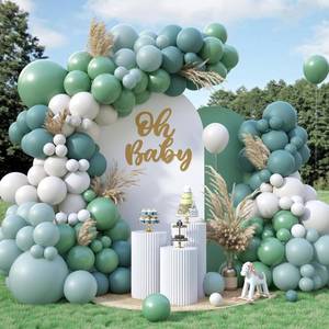 lot 1507 image: Boho Balloon Arch Kit,122Pcs Dusty Pink Mustard Yellow Metallic Rose Gold Apricot Nude Pastel Balloons for Boho Bridal Wedding Fall Baby Shower Engagement Anniversary Birthday Party Decorations - Color Differs From Stock Photo