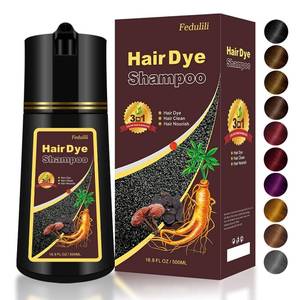 lot 1515 image: Cherry Brown Hair Dye Shampoo 3 In 1, Instant Natural Hair Color for Women & Men Treated Shampoo Para Canas, Salon-Grade Root Touch-Up - Lasts 30 Days, Beginner-Friendly, 500ml