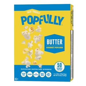 lot 1563 image: Popfully 8.46 oz Butter Microwave Popcorn