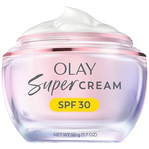 lot 1319 image: Olay Super Cream Face Moisturizer with Sunscreen - SPF 30 - 1.7oz