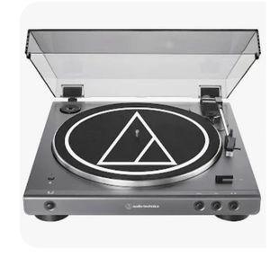 lot 1432 image: Audio-technica At-lpgo-bt Fully Automatic Wireless Bluetooth Belt-Drive Turntable with Dust Cover