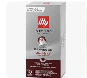 lot 1612 image: FIVE PACKS - Illy Intenso Bold Roast Espresso Ground Coffee 05042026