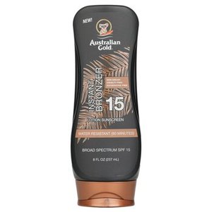 lot 1614 image: TWO BOTTLES - Australian Gold Lotion with Bronzer SPF 15  8 fl. oz&nbsp