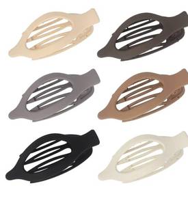 lot 1656 image: Canitor Flat Hair Clips for Women 6 Pcs Flat Claw Clips for Thin Thick Hair French Clips for Girls Hair Accessories for Women Duckbill Duck Billed Alligator Barrette Hair Clips