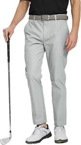 M MAELREG Proflex Ankle Pants Golf Pants Men Quick Dry - Stretch Lightweight Water-Resistant Casual Mens Dress Pant Size Medium Glacier Grey, Medium