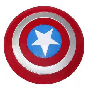 lot 15362 image: 12.6 inch Captain Shield Childrens Costume Props Halloween Cosplay Childrens Party Birthday Gift - Retail $15