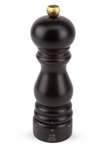lot 15438 image: Paris uSelect Manual Pepper Mill - Adjustable Grinder -PEFC Certified Beechwood, 18 cm - 7 in. Made in France, Chocolate - Retail $48