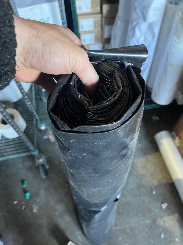 lot 110 image: 200 sq. ft. Roll 120 in. W x 20 ft. L x 6 mil T Moisture Barrier Underlayment for Vinyl Laminate and Engineered Hardwood