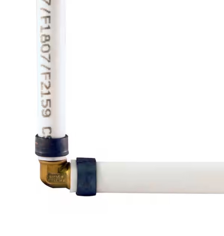 lot 82 image: Bundle of 5, 34 in. x 5 ft. White PEX-B Pipes - Great Utility Pieces