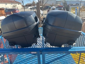 lot 59 image: Pair of Black Quality Motorcycle Saddle Bags - Upgrade your Bike