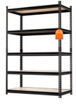 Garage Shelving, 5-Tier Adjustable Metal Storage Shelves, Boltless Steel Utility Rack for Garage Basement Warehouse, 48" W x 24" D x 72" H *Retails $140*