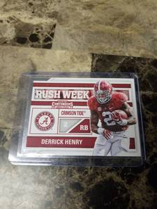 2017 Panini Contenders Draft Picks Football Derrick Henry Alabama Crimson Tide Rookie Card