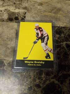 lot 914 image: 1992 Pro Set Wayne Gretzky French Hockey Card