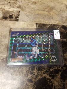 2022 Panini Mosaic Green Prizm Baseball Salvador Perez Kansas City Royals Card