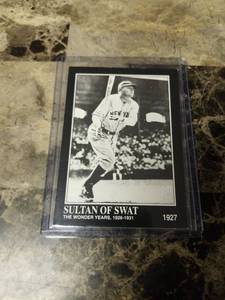 lot 938 image: 1992 Megacards Babe Ruth Collection Baseball Card