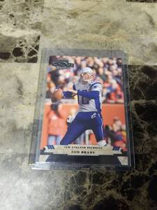 lot 944 image: 2005 Donruss Playoff Tom Brady New England Patriots Football Card