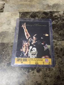 lot 965 image: 1999 Upper Deck Century Memories Super Bowl XIII Pittsburgh Steelers Football Card