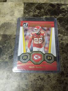 lot 978 image: 2024 Panini Donruss Football Trent McDuffie Kansas City Chiefs Card