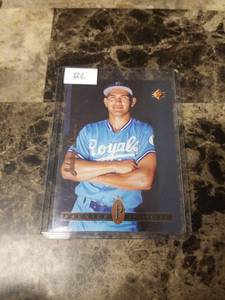 lot 997 image: 1994 Upper Deck SP Johnny Damon Kansas City Royals Rookie Baseball Card